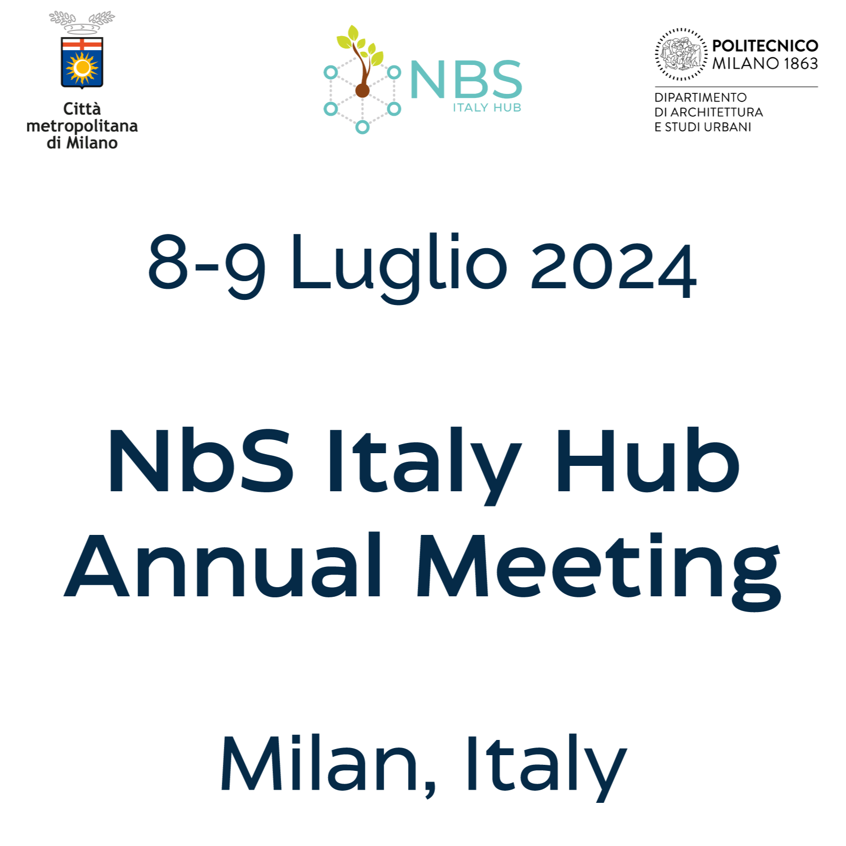 NbS Italy Hub Annual Meeting