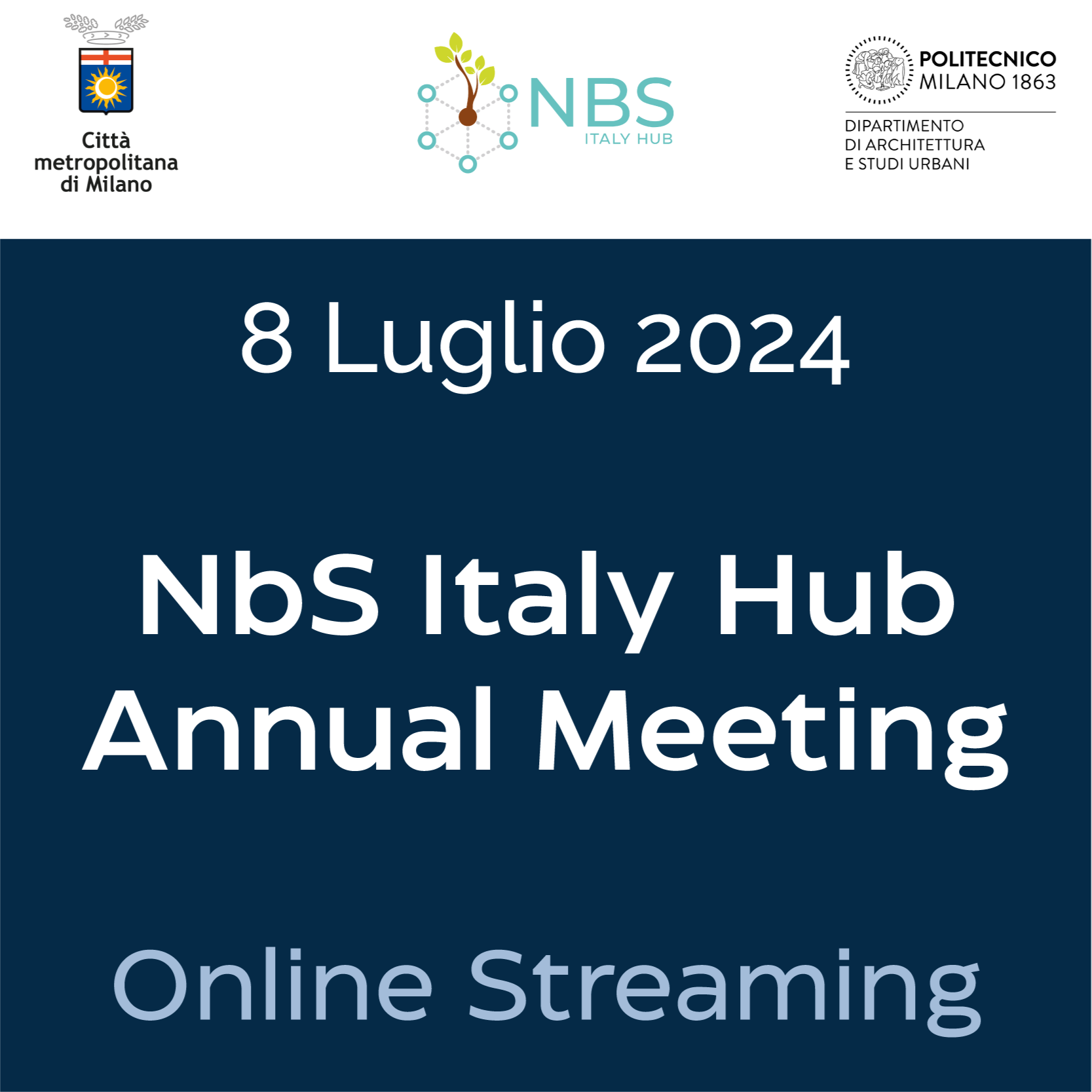 NbS Italy Hub Annual Meeting Online