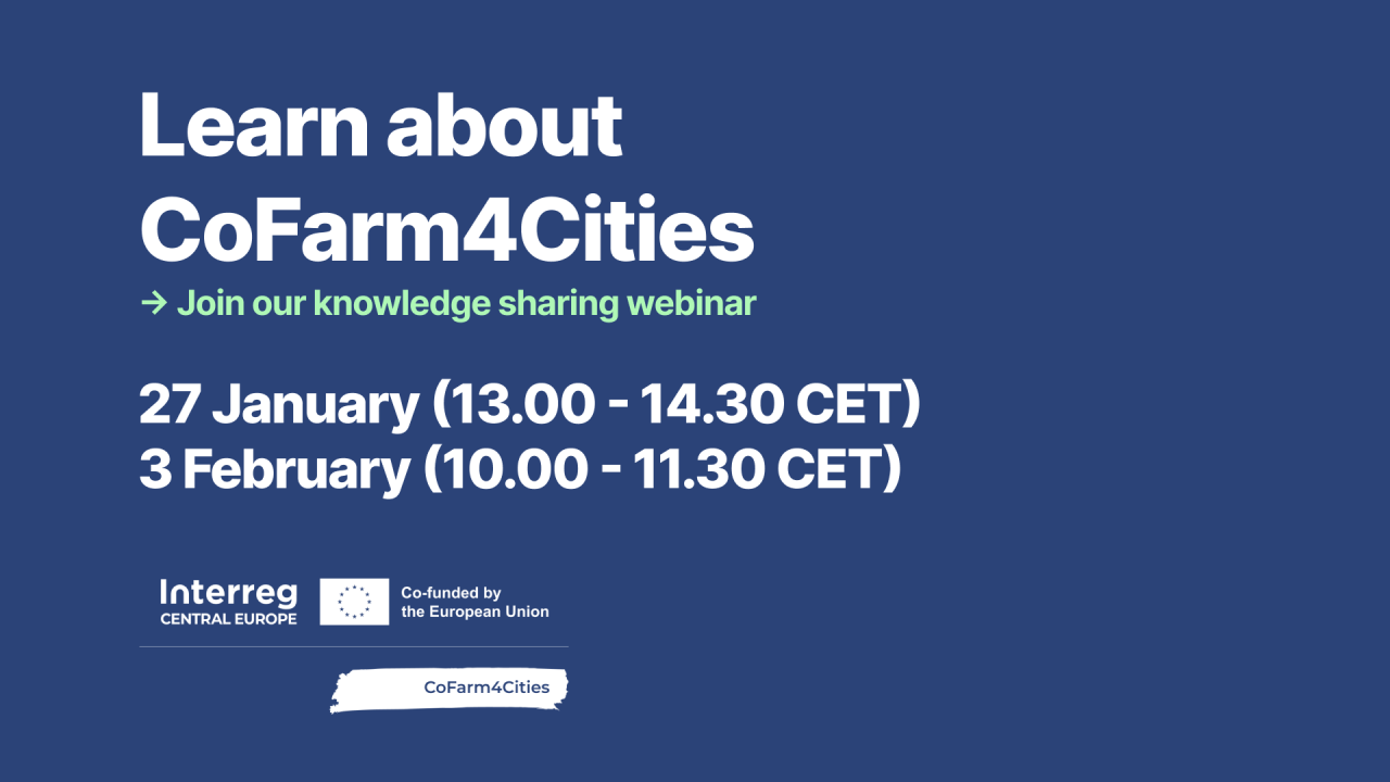 CoFarm4Cities Webinar